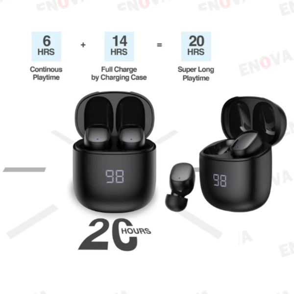 Audifonos Skeipods E66 ENC, 20H, BT, negro