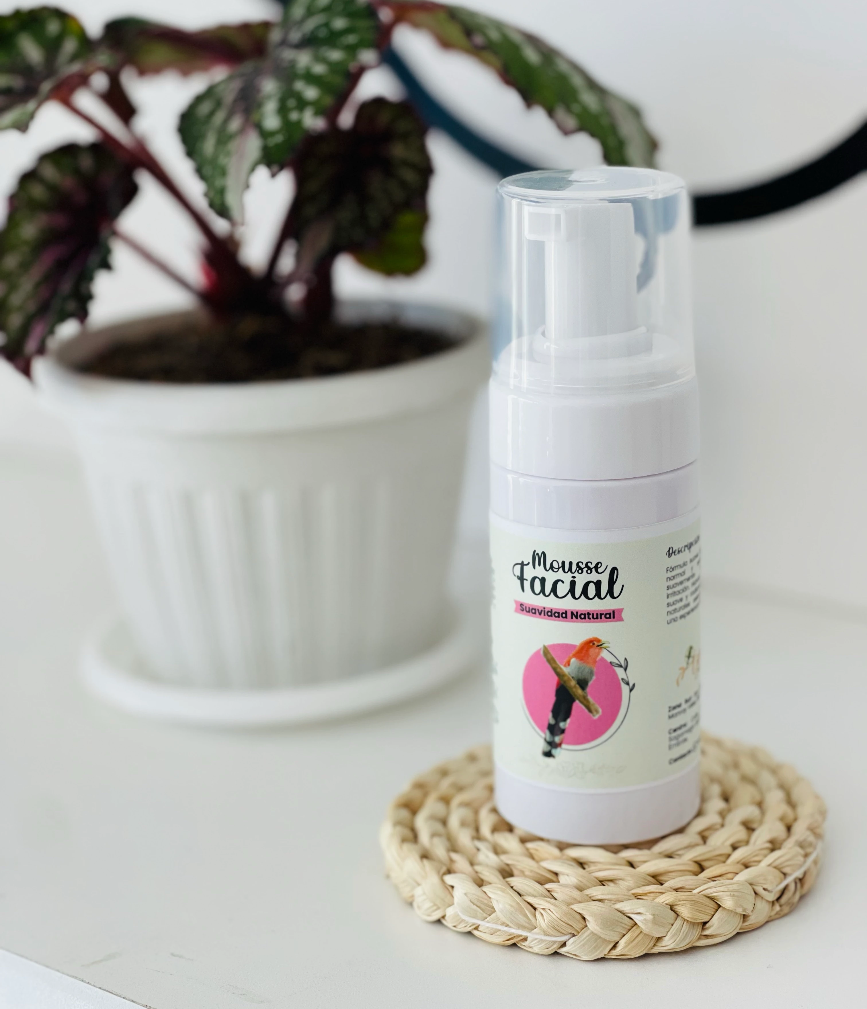 Mousse Facial Suavidad Natural (piel sensible)
