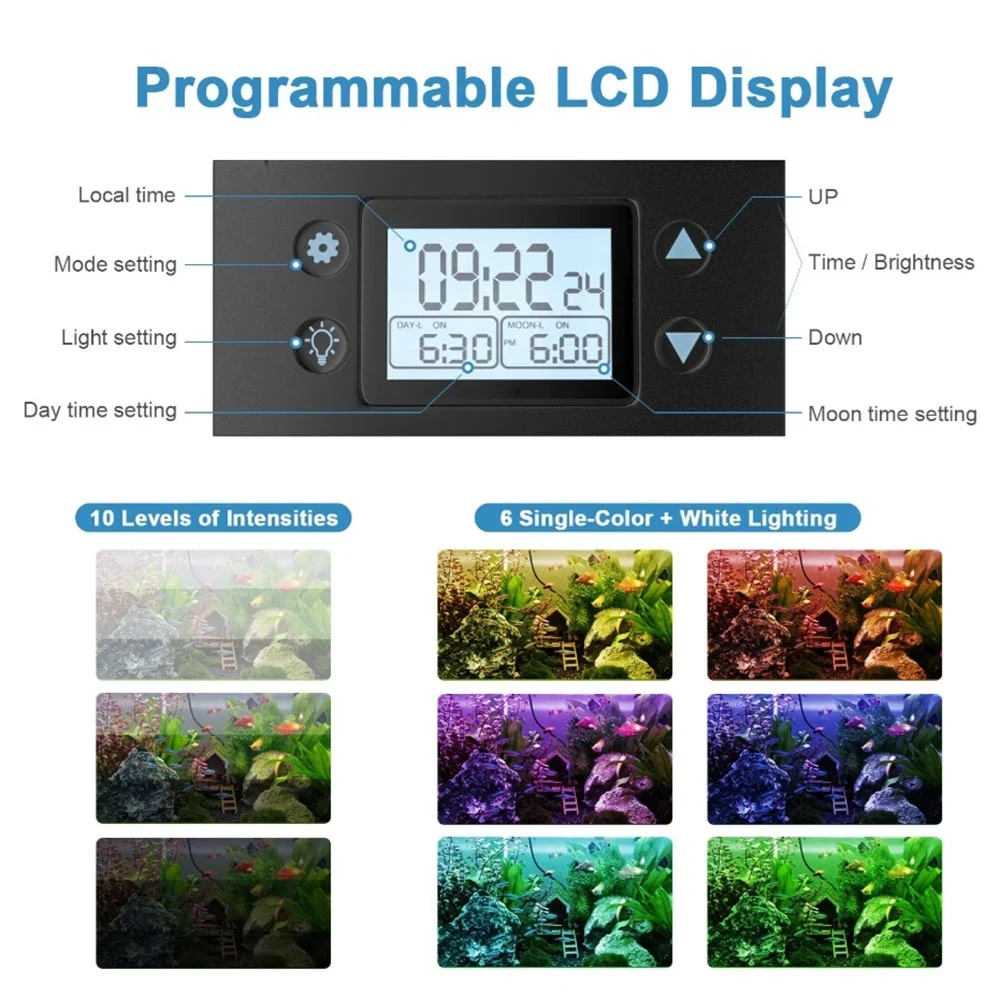Lampara Plantado 90-115cm FullGain 56w  2