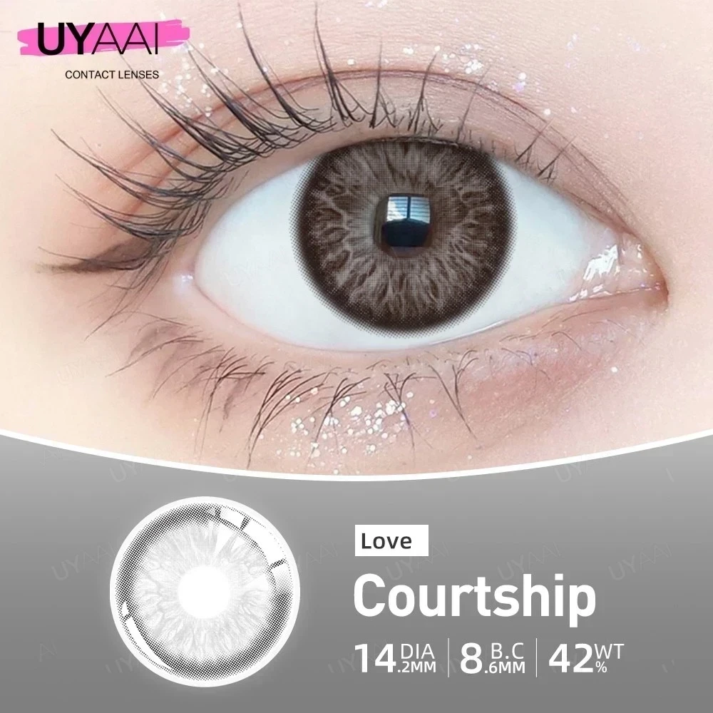 Lentes de contacto - Referencia: Courtship - BC3-5 - DISEÑO CON BORDES