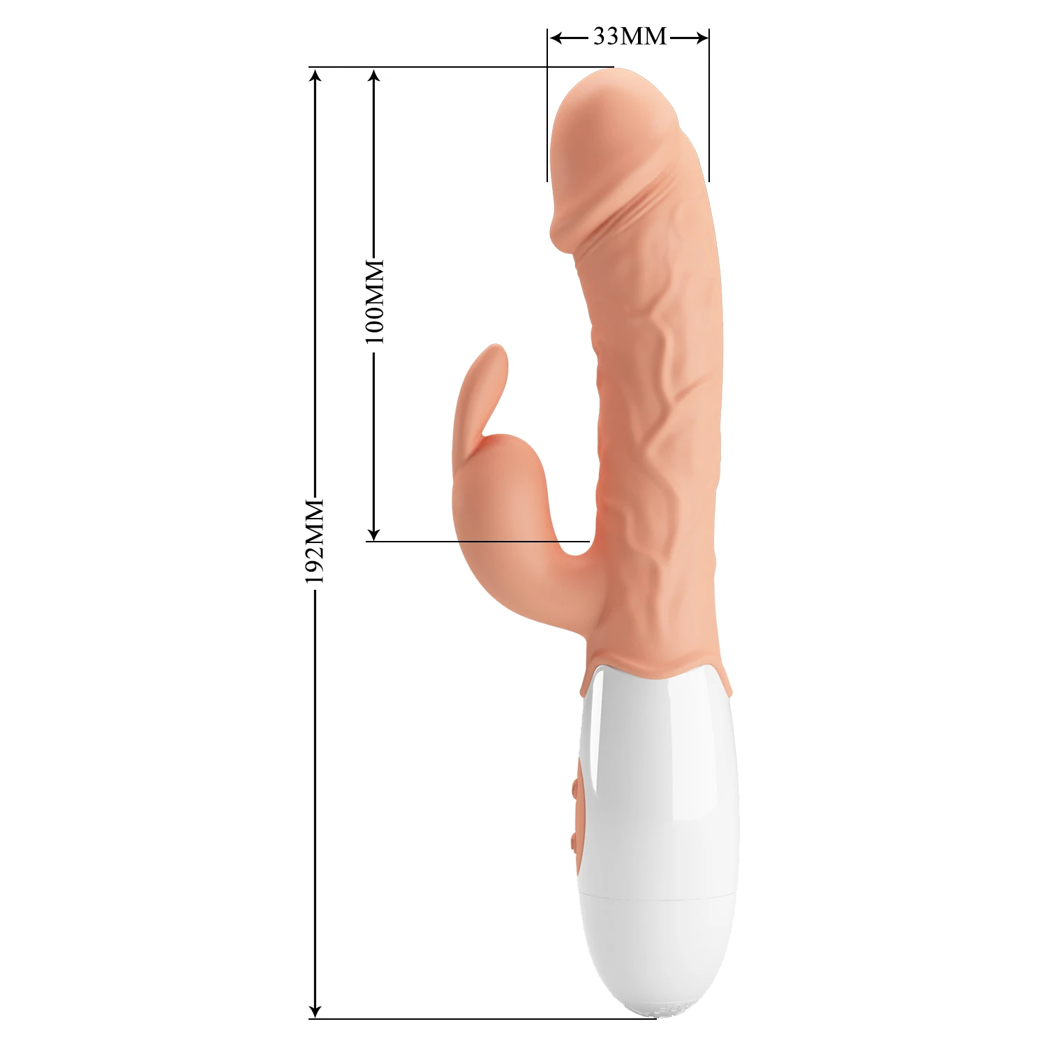 Vibrador con estimulacion de clitoris 3