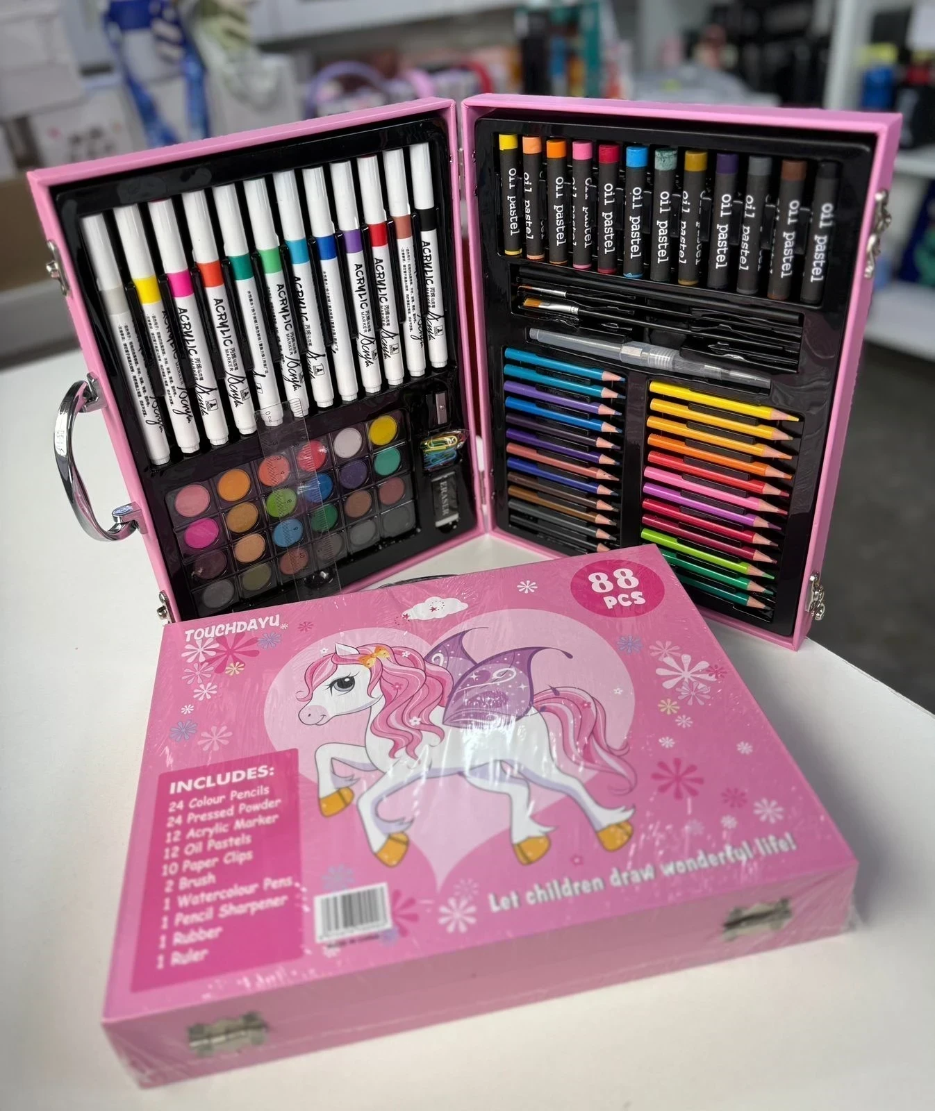 SET DE ARTE UNICORNIO/ASTRONAUTA