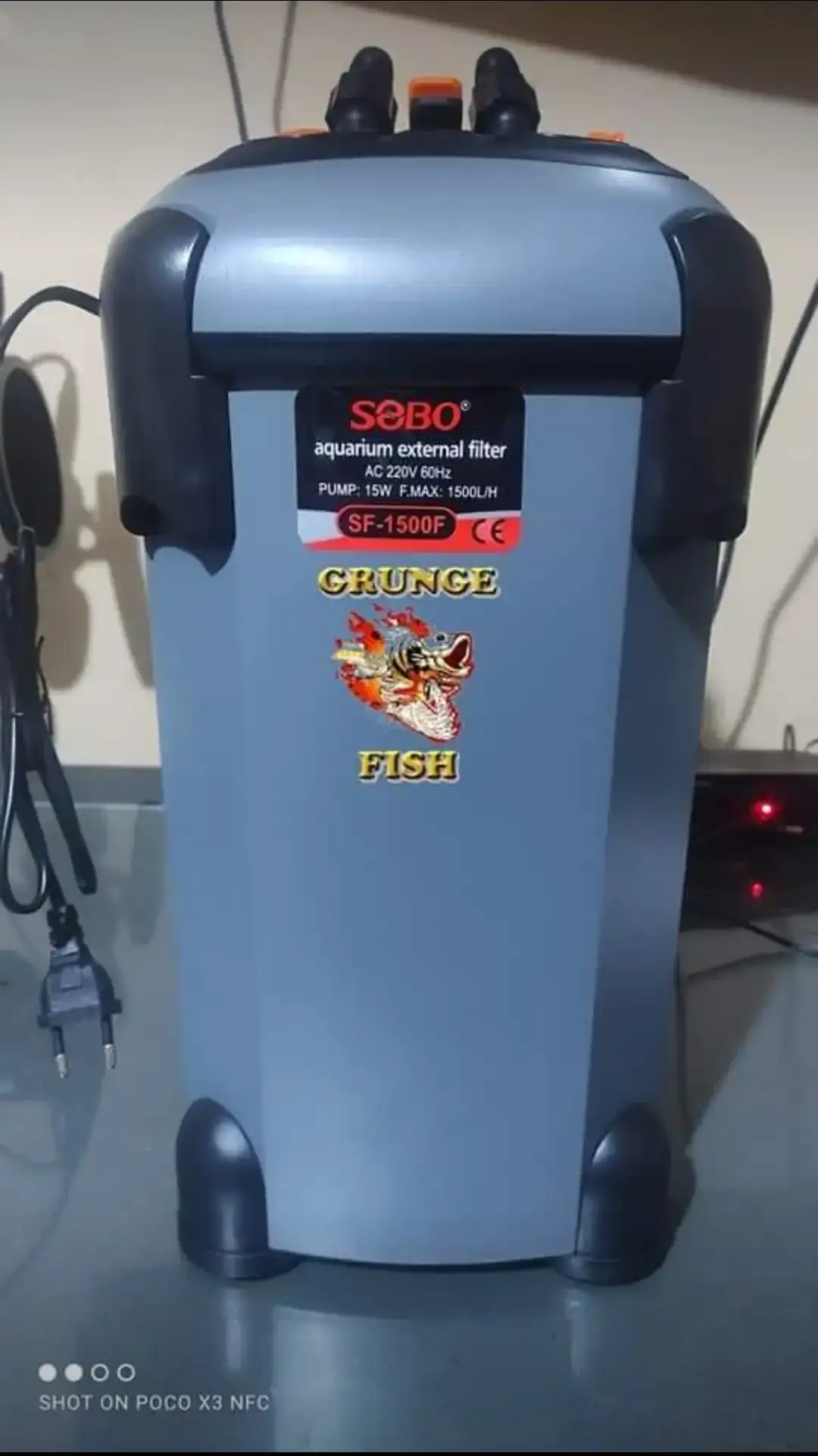FILTRO CANISTER SOBO DE 1500 L / H