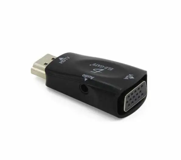Adaptador Convertidor Hdmi A VGA Audio 3.5