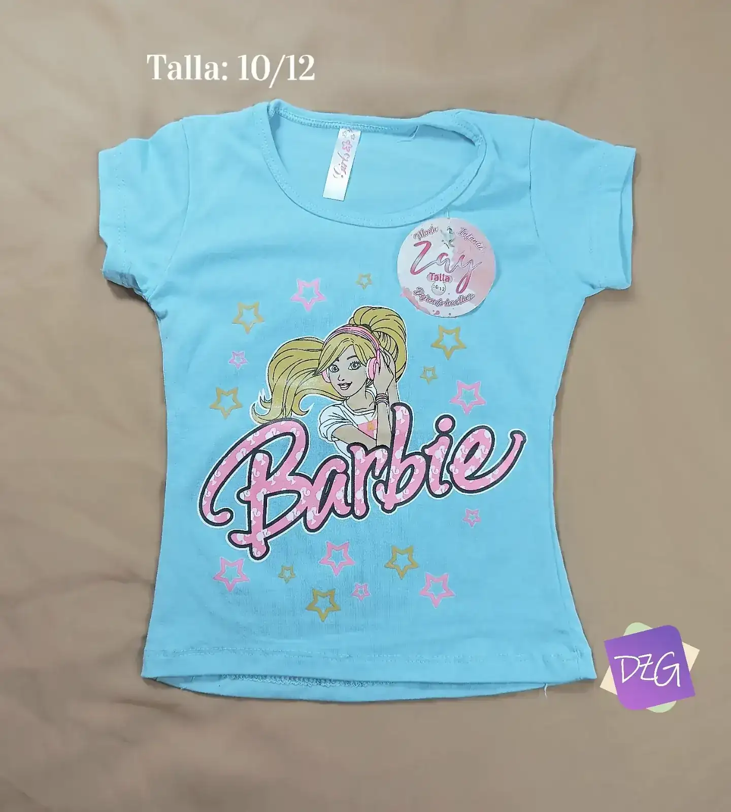 Talla 10 /12 Camisetas de niña estampadas 
