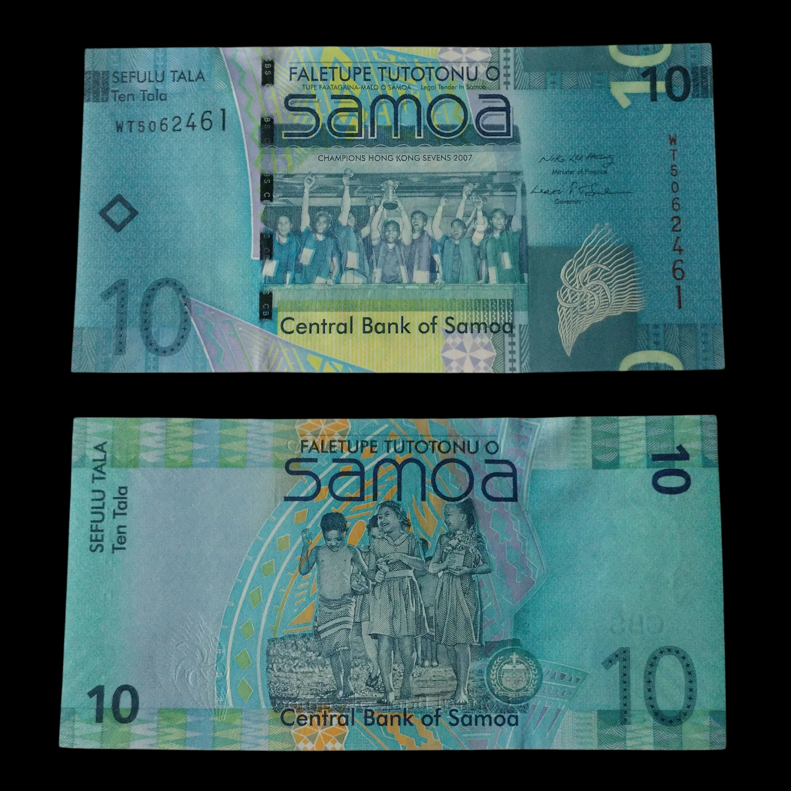 • Samoa 10 tala UNC