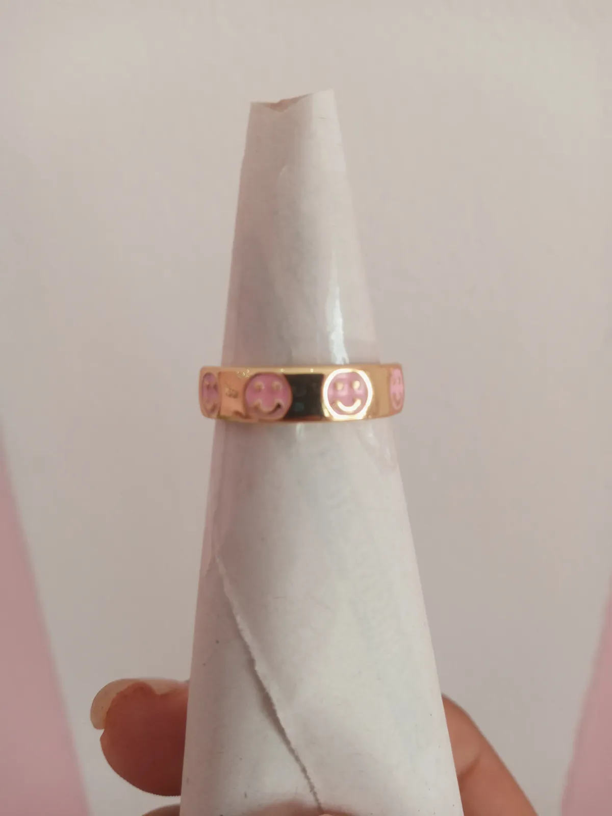 Anillo de caritas feliz 2