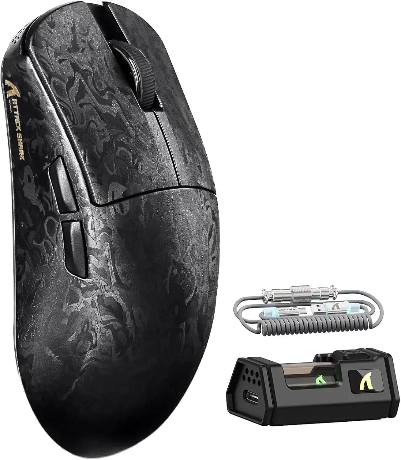 Attack shark R11 fibaf de carbono  3