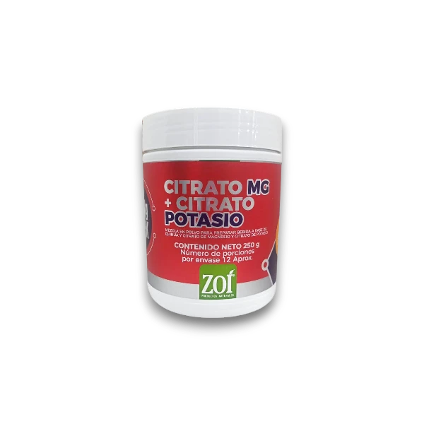 CITARTO DE MAGNESIO POTASIO 250 MG ZOI