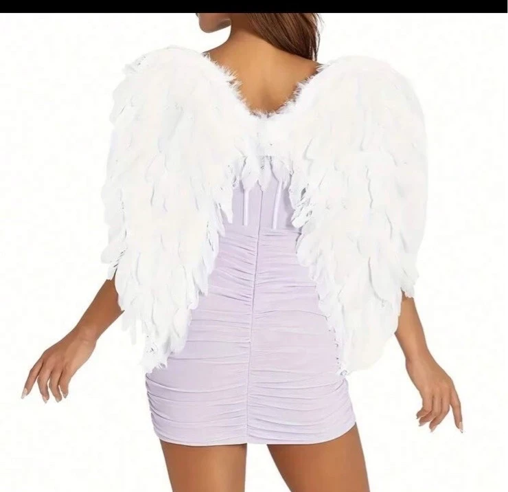 Alas de angel blanco