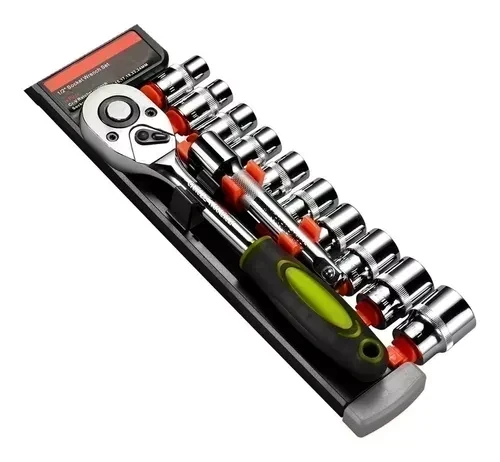 KIT JUEGO DE TUBO 12 PIEZAS + LLAVE 