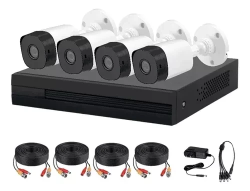 CAMARAS DE SEGUIRDAD +KIT+DVR+4 CAMARAS MOD KCDS01