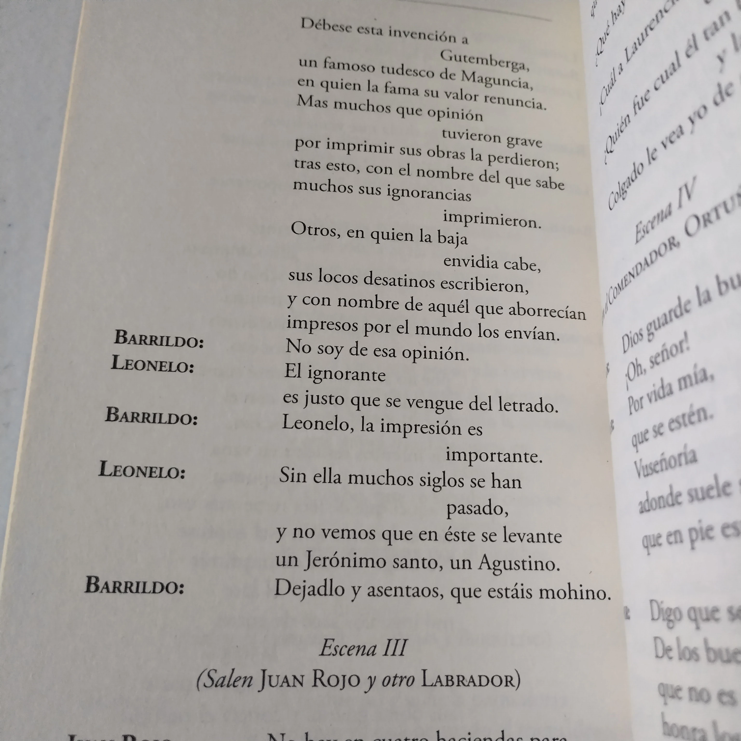 Fuenteovejuna, Lope de Vega, nuevo 3