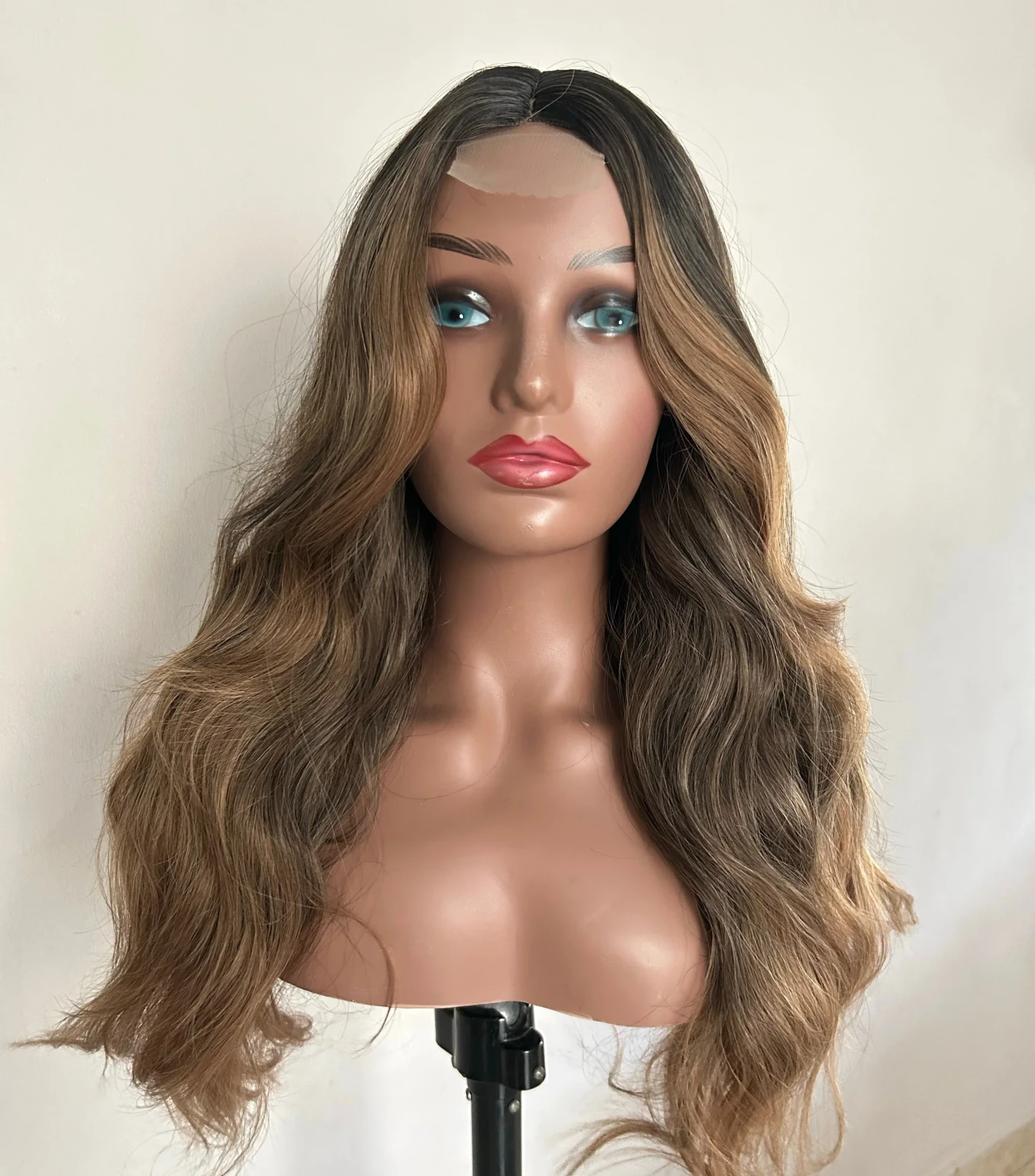 Peluca chocolate de 22” 2