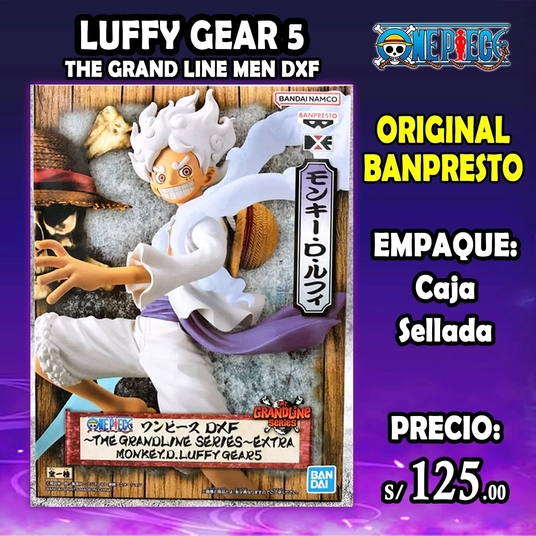Luffy Gear 5 The Grandline Men