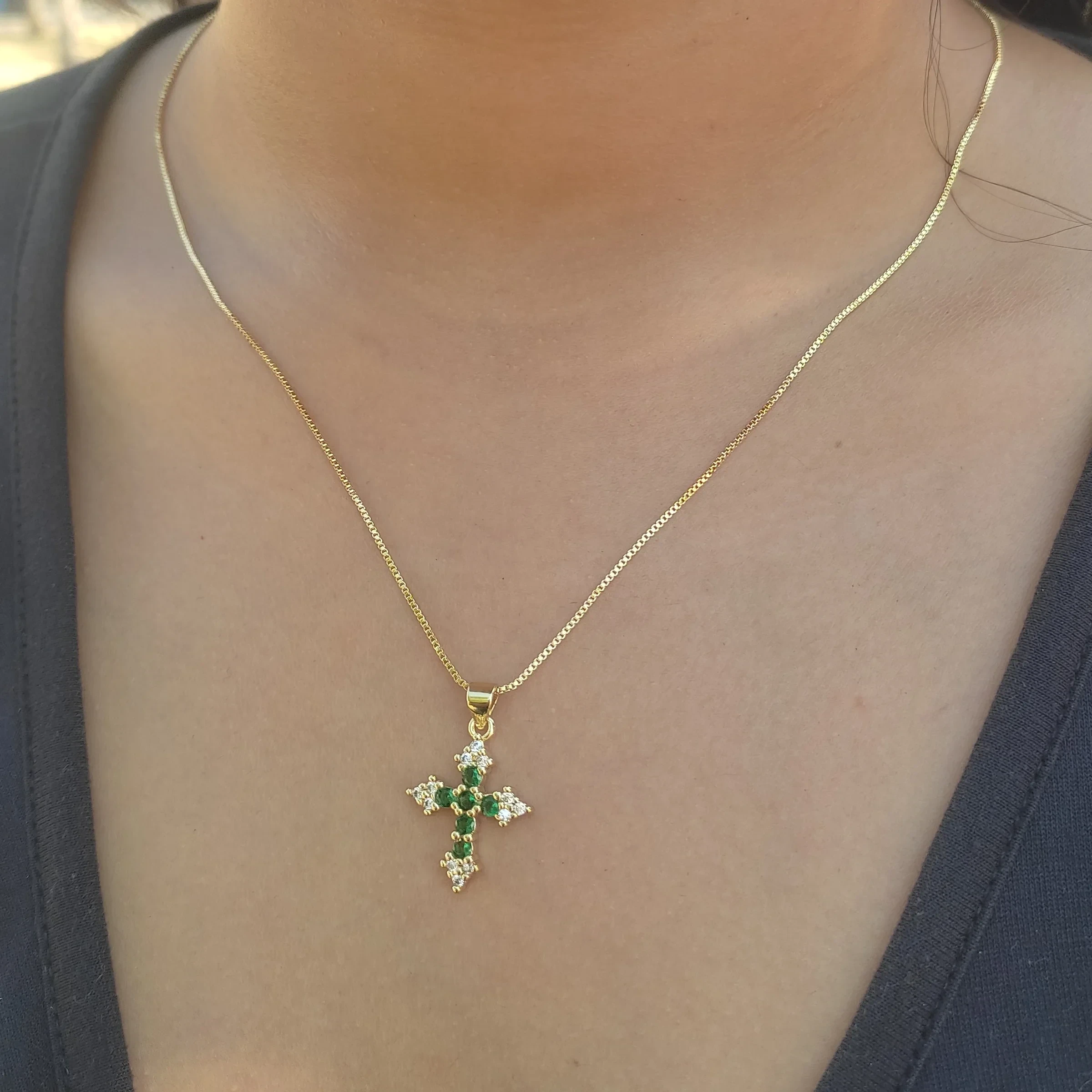 CADENA CRUZ VERDE 2