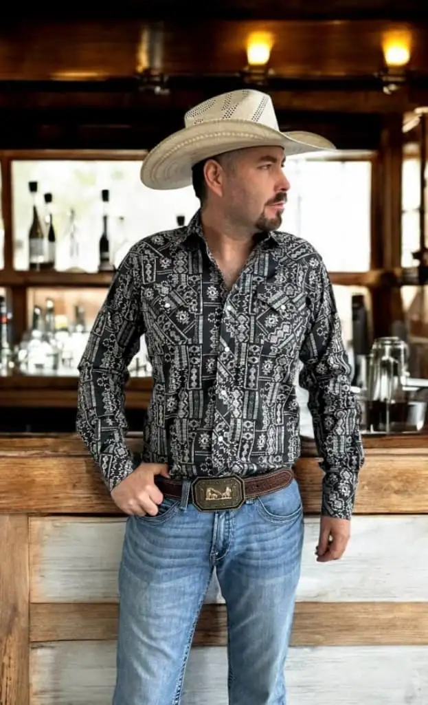 CAMISA VAQUERA CABALLERO 