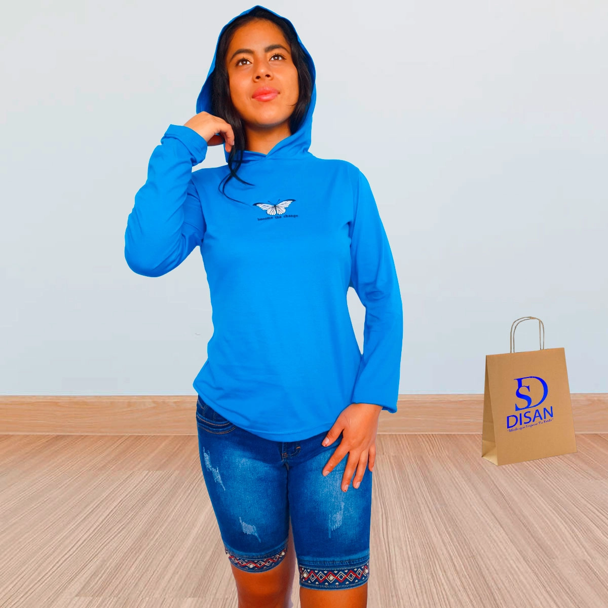 Polera mariposa