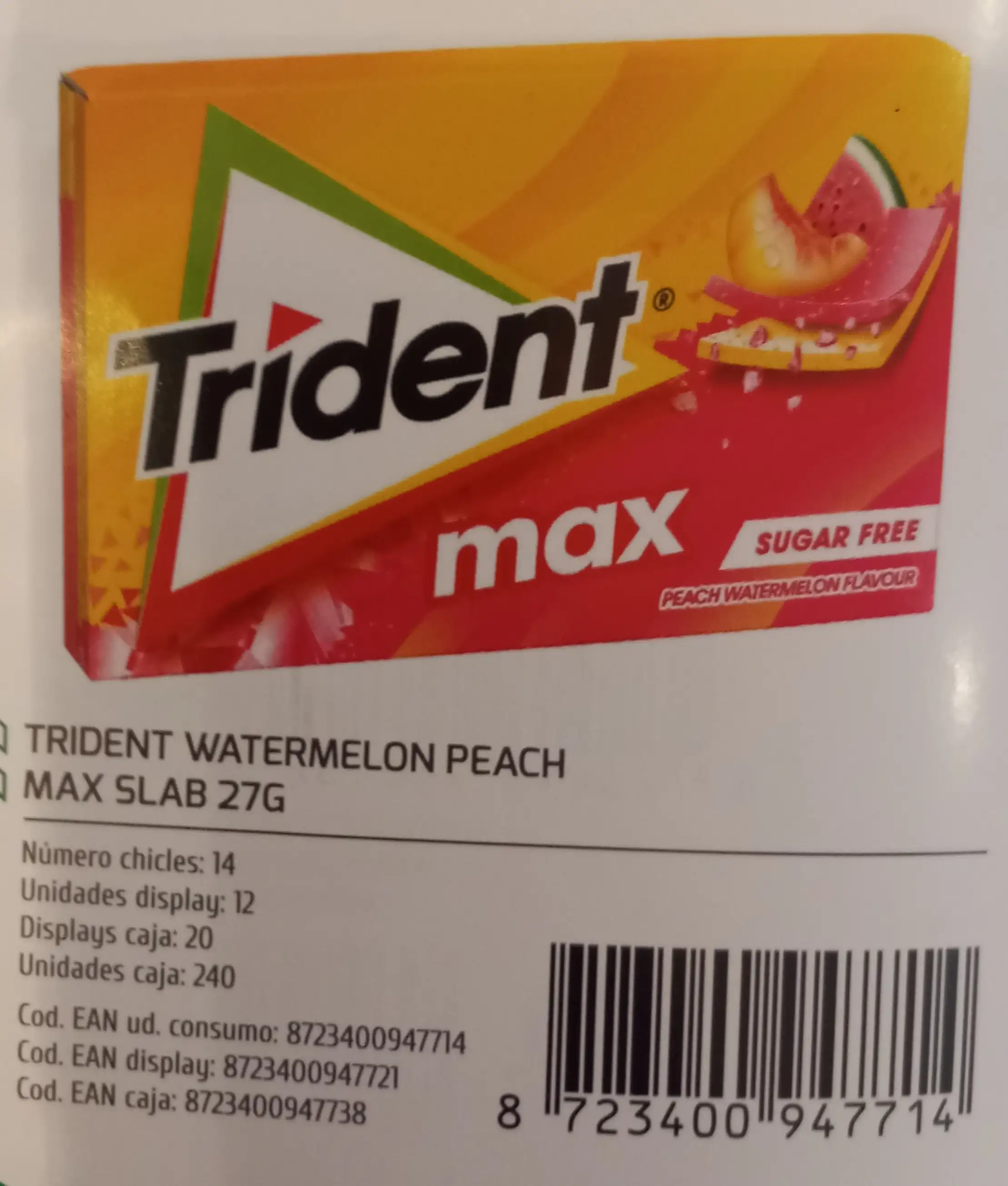 TRIDET WATERMELON PEACH MA