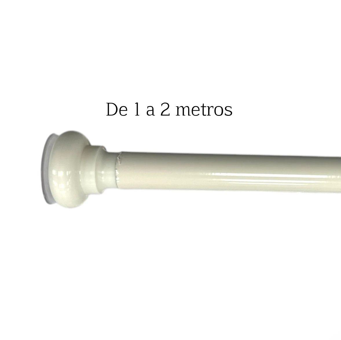 Barral lujo blanco para baño de 1 a 2 metros 