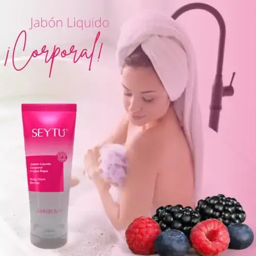 Jabón líquido corporal frutos rojos 