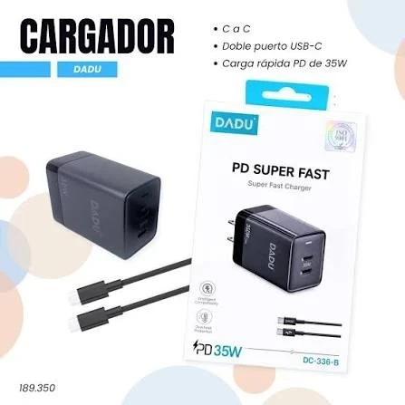 Cargador DADU de 35W  de C-C
