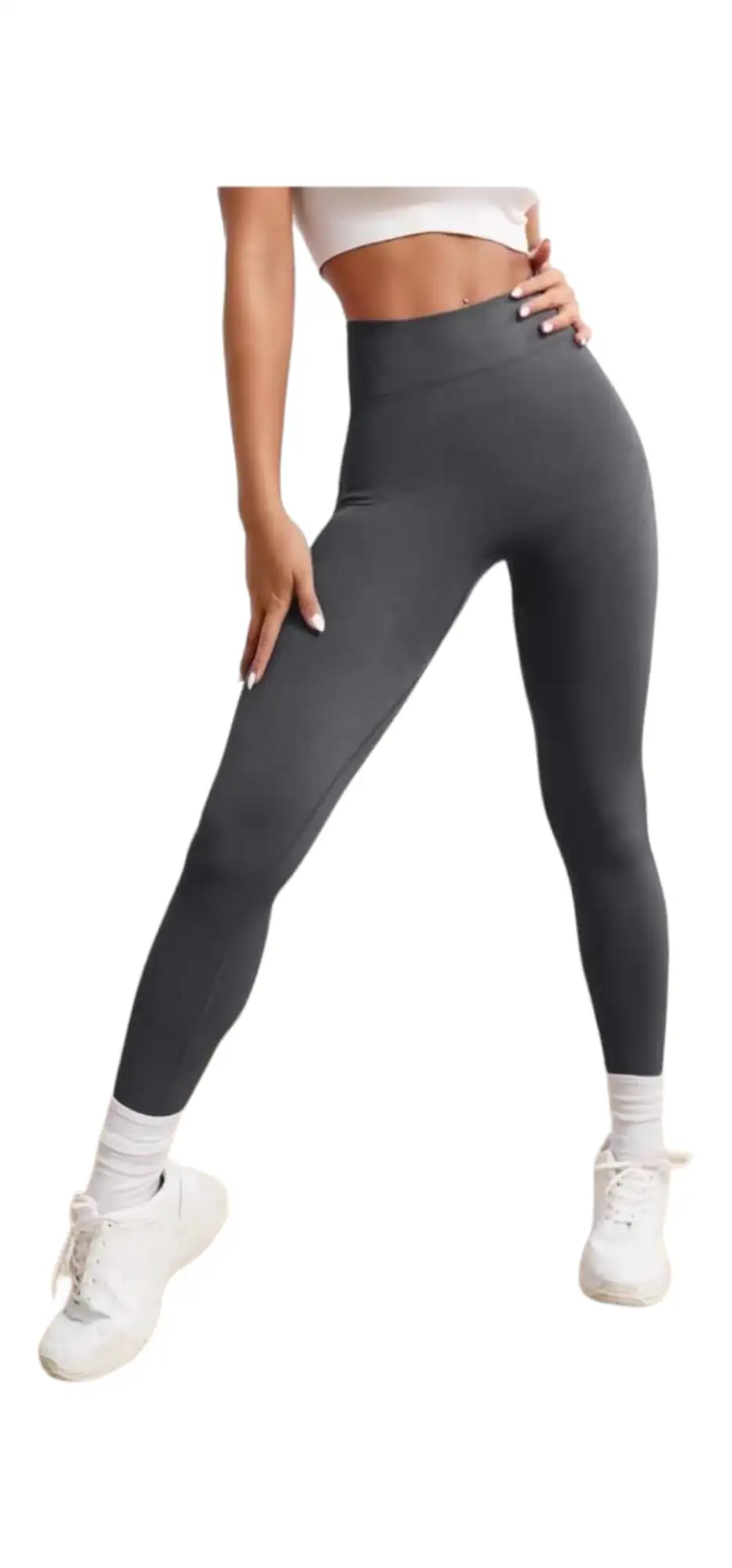 Licra Larga Deportiva Sencilla Gris
