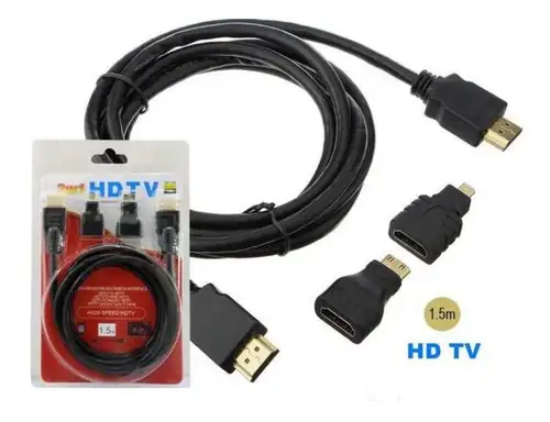 Cable HDMI 3 en 1 4