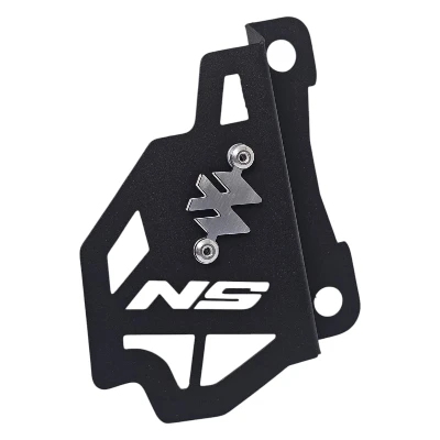 NS 200 / P. de Mordaza acero negro logo 3d cromado ML