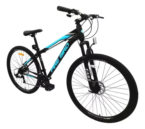 Bicicletas FIREBIRD Turbo Negro/Turquesa 21 Vel. Rod. 29 T. 16