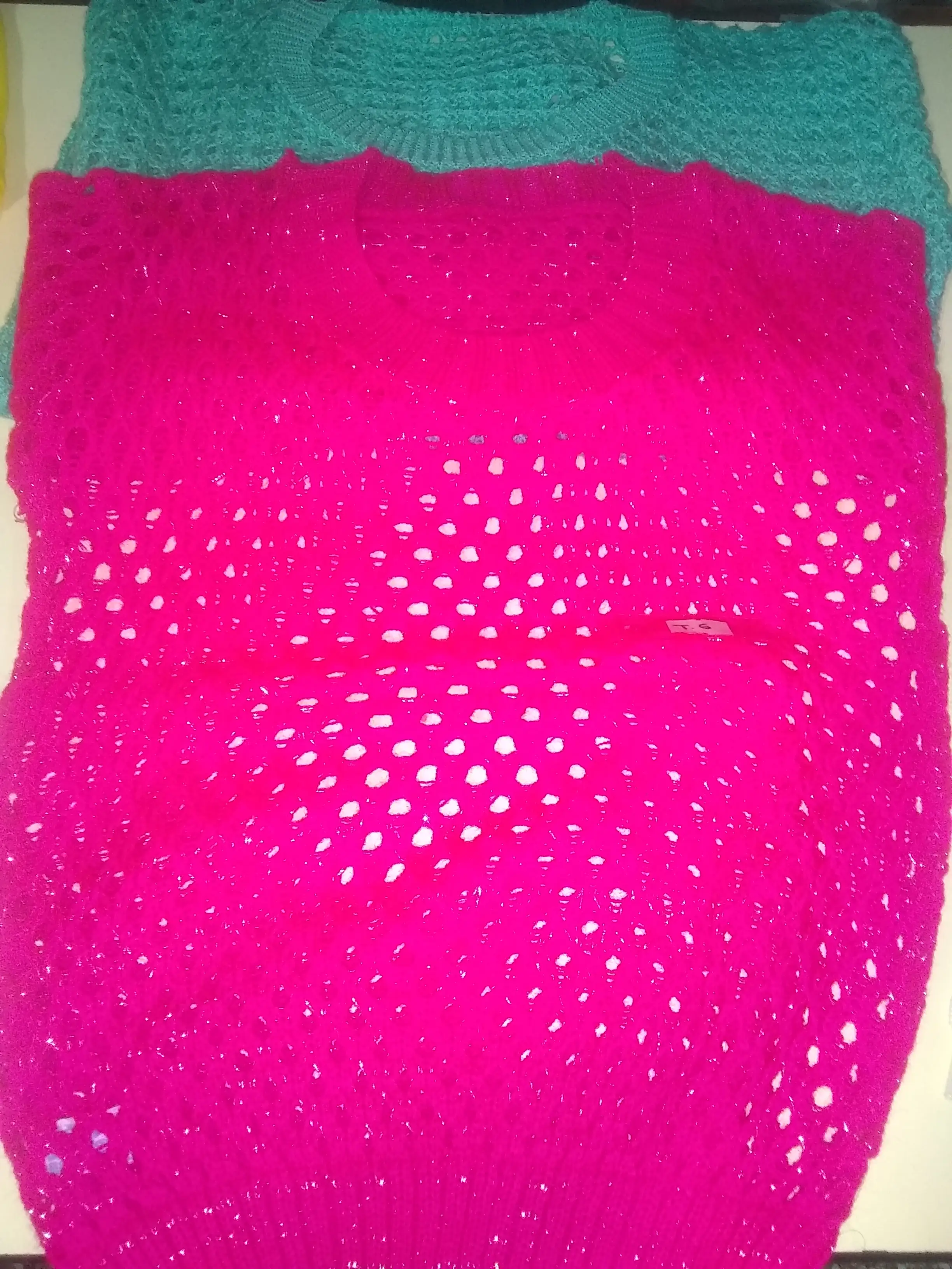 Sweters nena tejido 