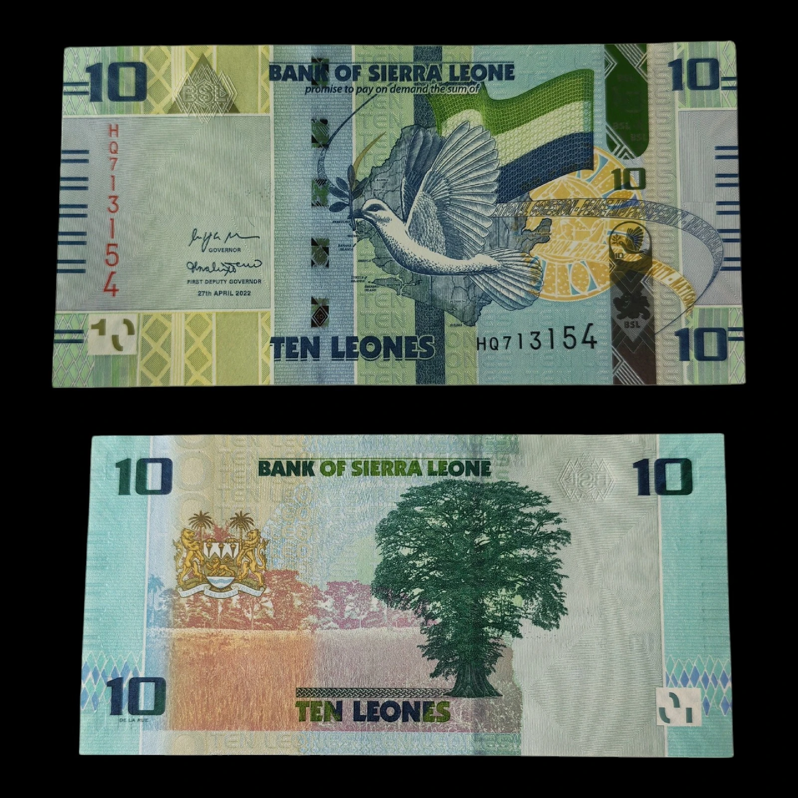° Sierra Leona 10 Leones UNC