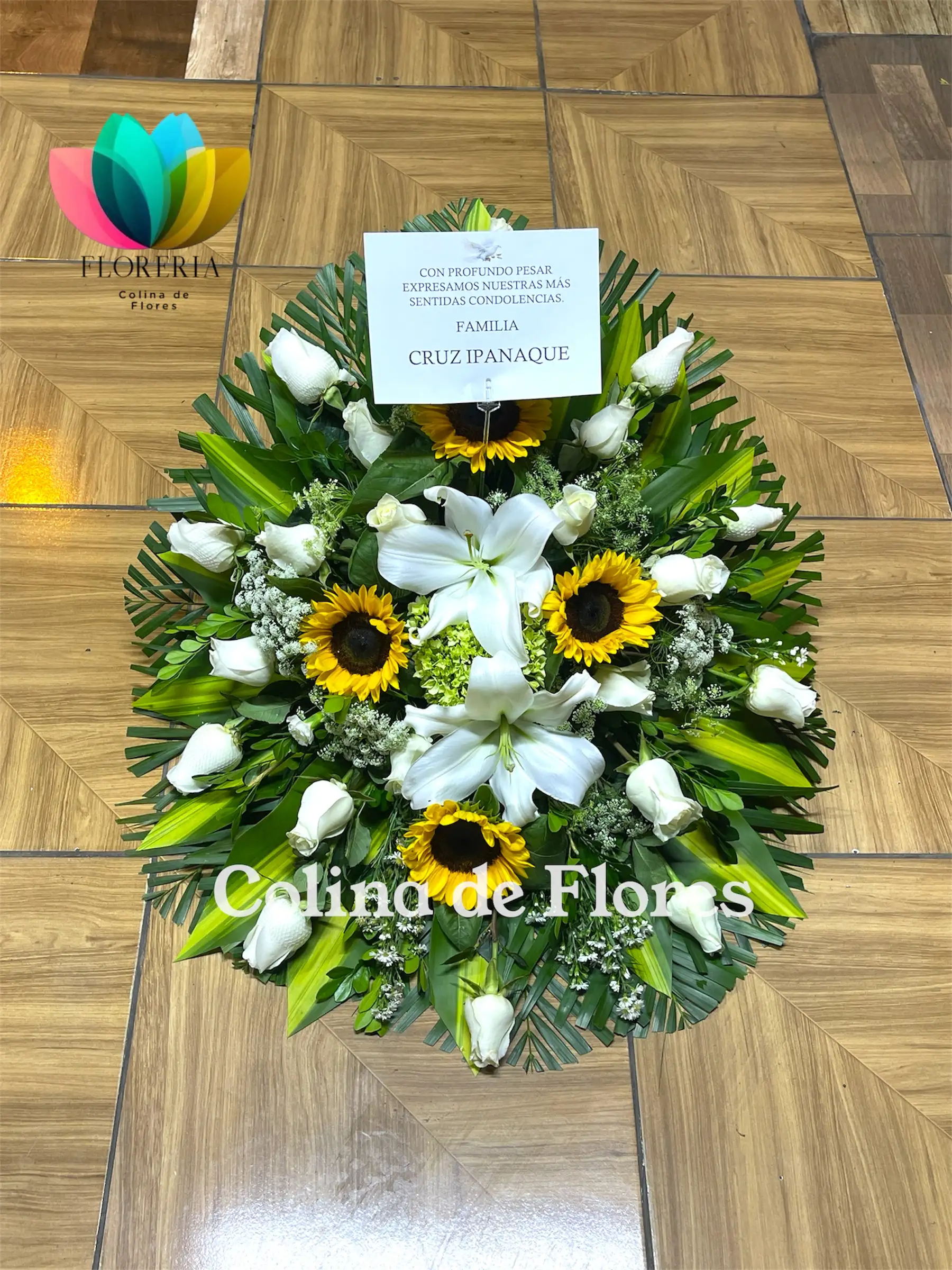 Lagrima con girasoles 