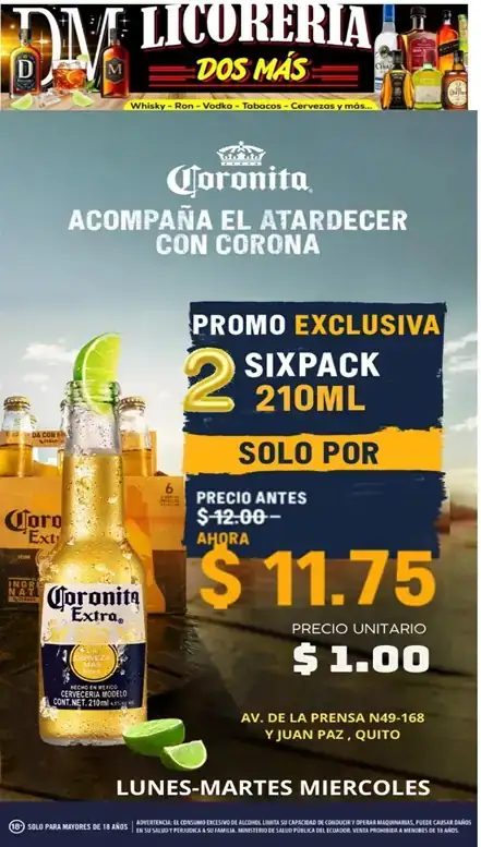 PROMO CORONITA 