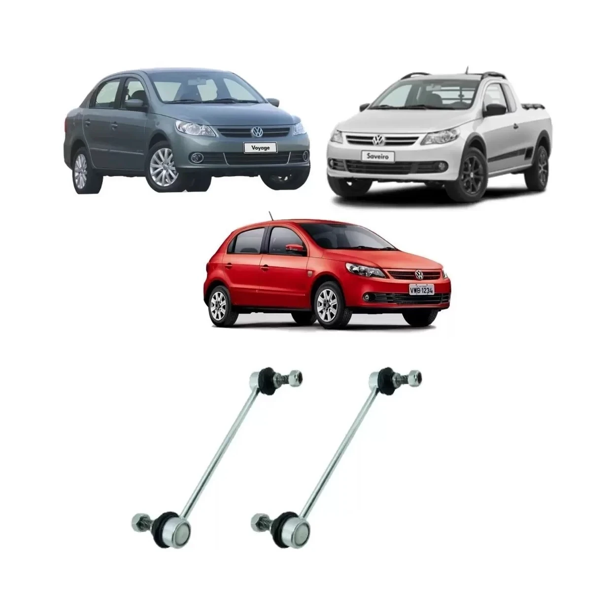 Bieleta Vw Gol / Saveiro / Fox 2008 - 2016 / 740299 / KBT4067 2