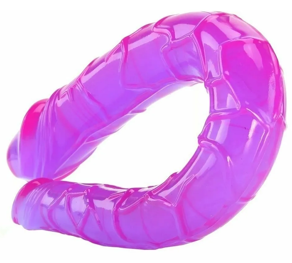 Double Mini Twin Head Jelly Penis Dong 3
