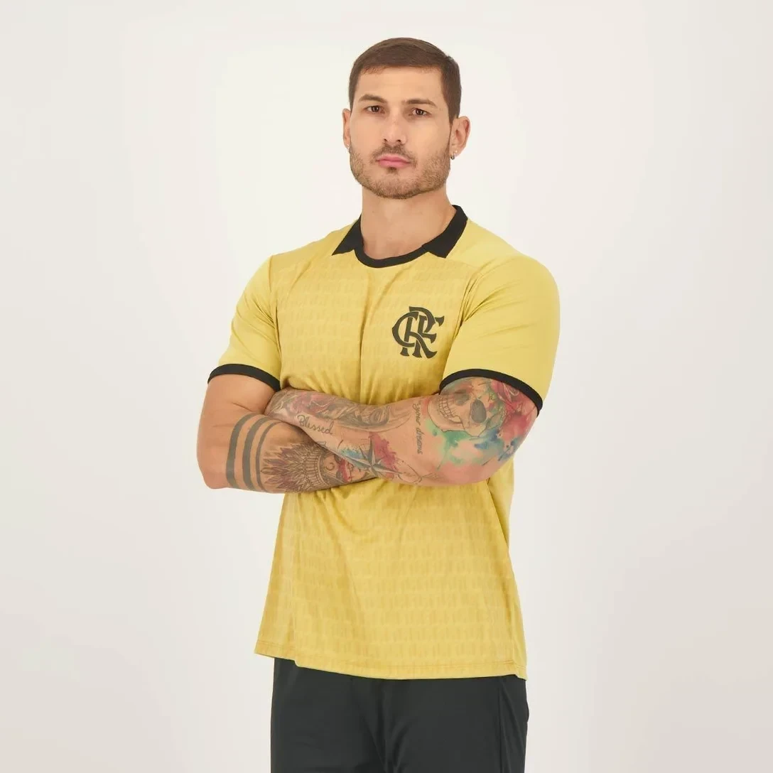 CAMISETA MASC CHALKBOARD FLAMENGO BRAZILINE 