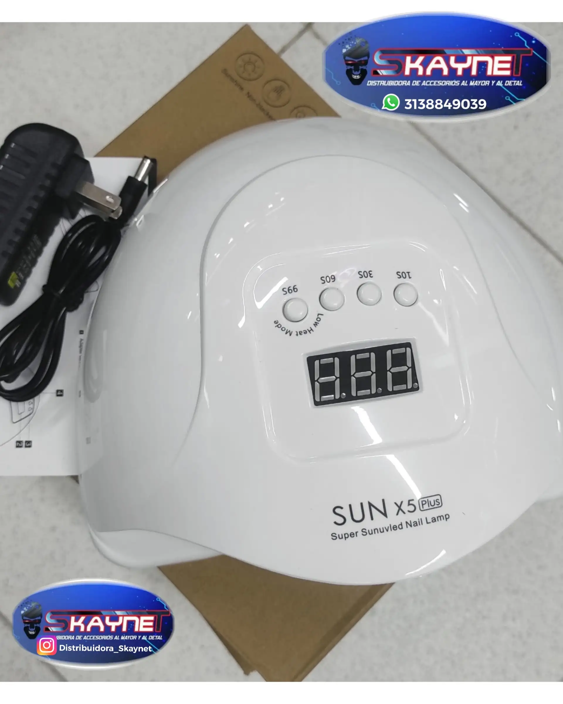Lampara-secador de uñas SUN5 REMATANDO MERCANCÍA 💢🎉💥48MIL 2