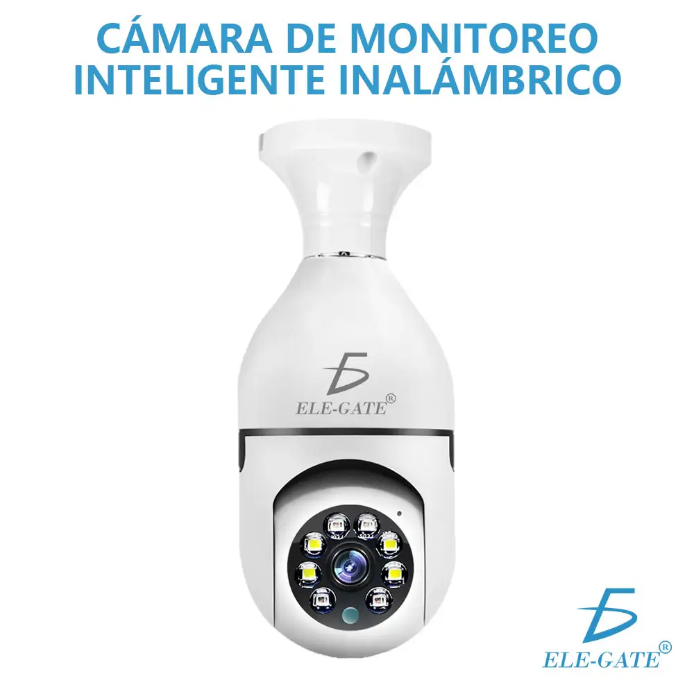 Camara De Seguridad Visión Nocturna Wifi Inalámbrico 720P C/Alarma 