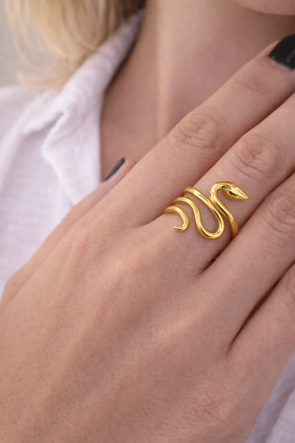 Anillo víbora 
