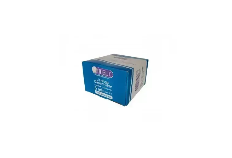 JERINGA 5ML X 100 BEGUT
