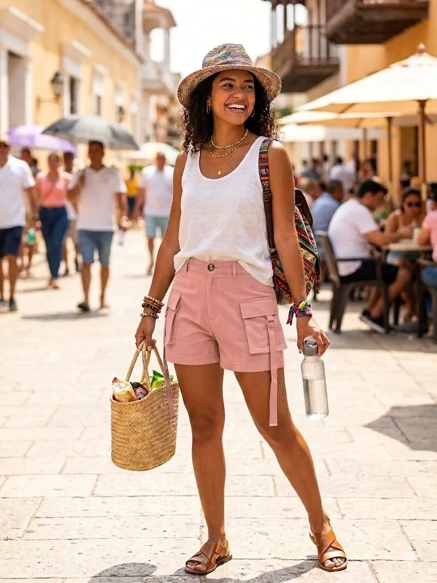 Shorts Cargo Casual 2