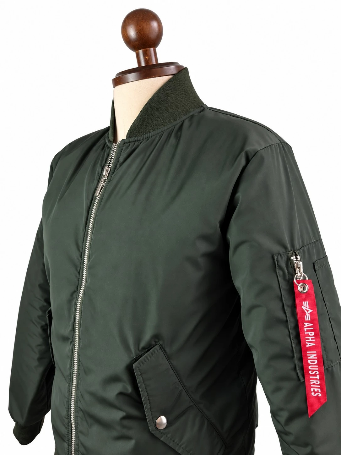 Bomber verde militar dama