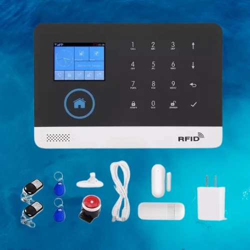 Kit Sistema De Seguridad Alarma Hogar Y Sensor Wifi Y Gsm