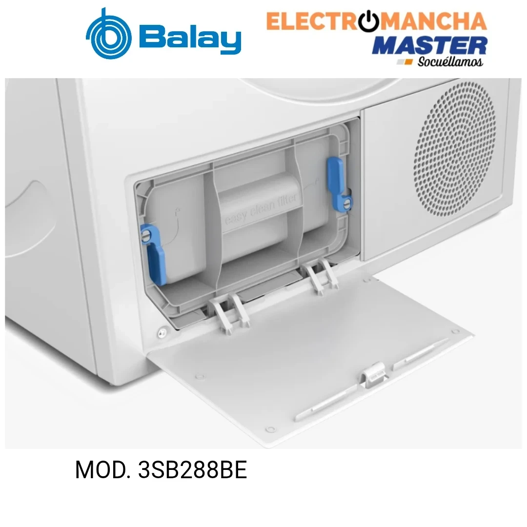 SECADORA BALAY 3SB288BE 8 KG. B.CALOR A++ E 6