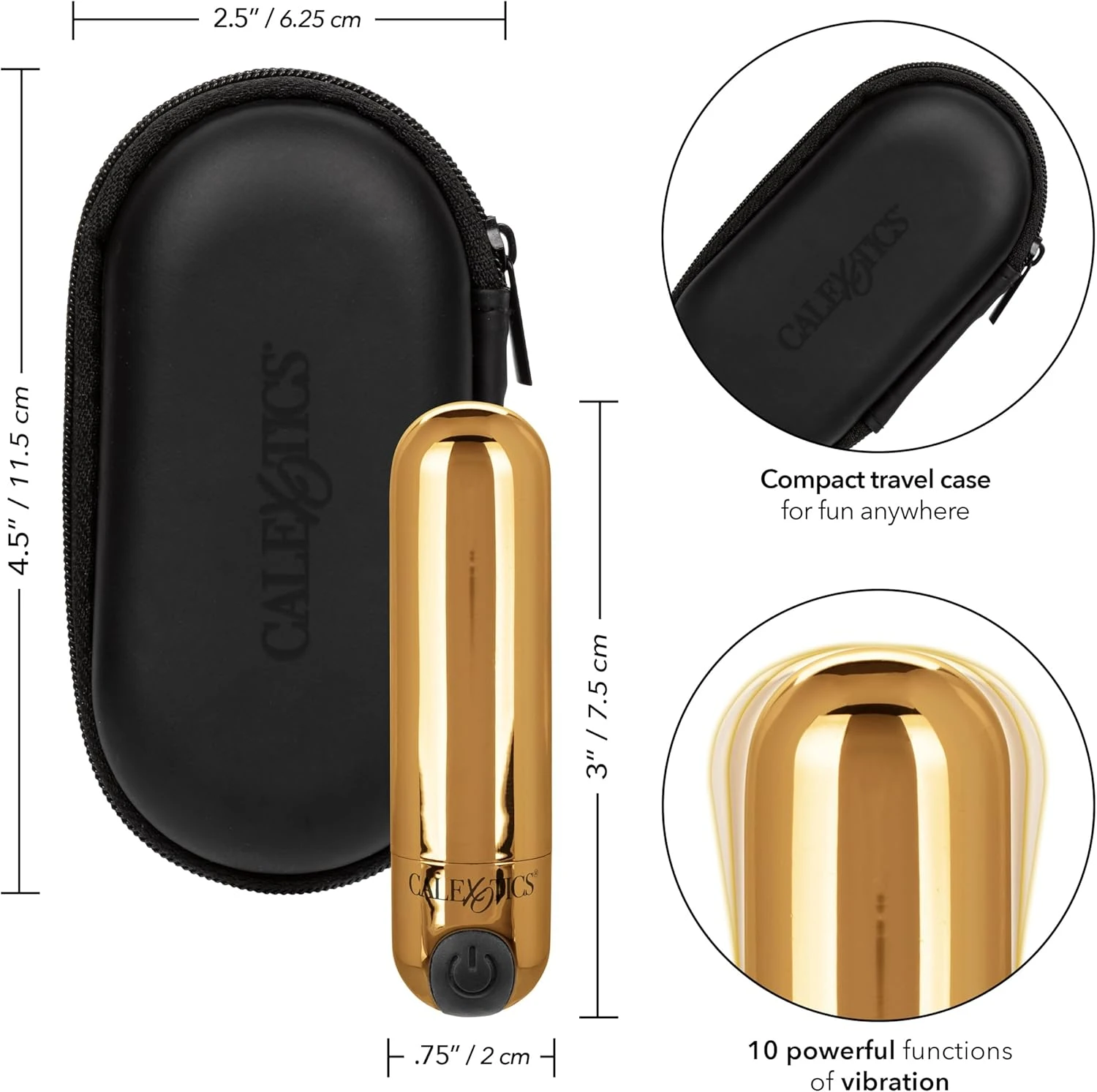 Calexotics Rechargeable Hideaway Bullet 2