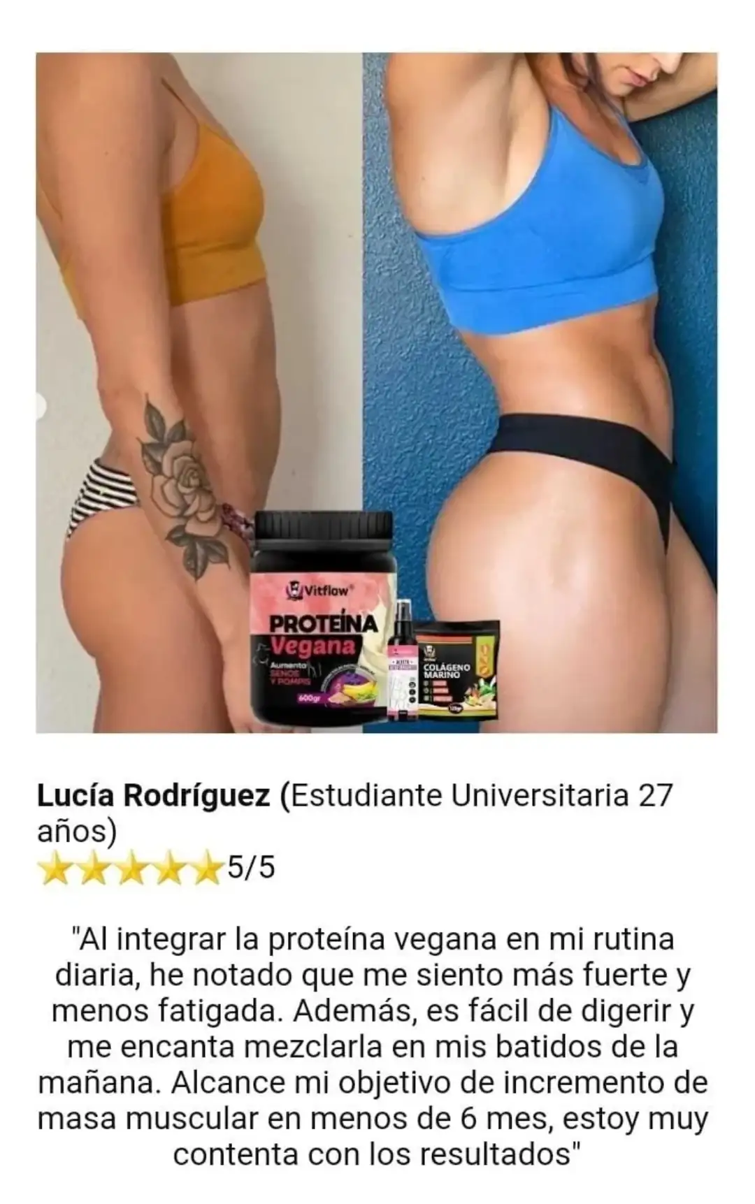 Combo PROTEINA AUMENTA POMPIS  2