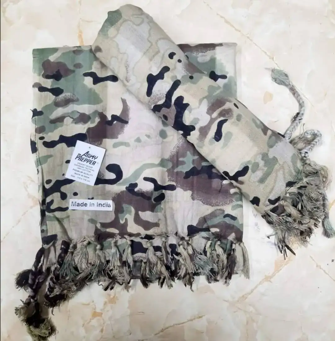 Shemagh Army Prepper India.  2
