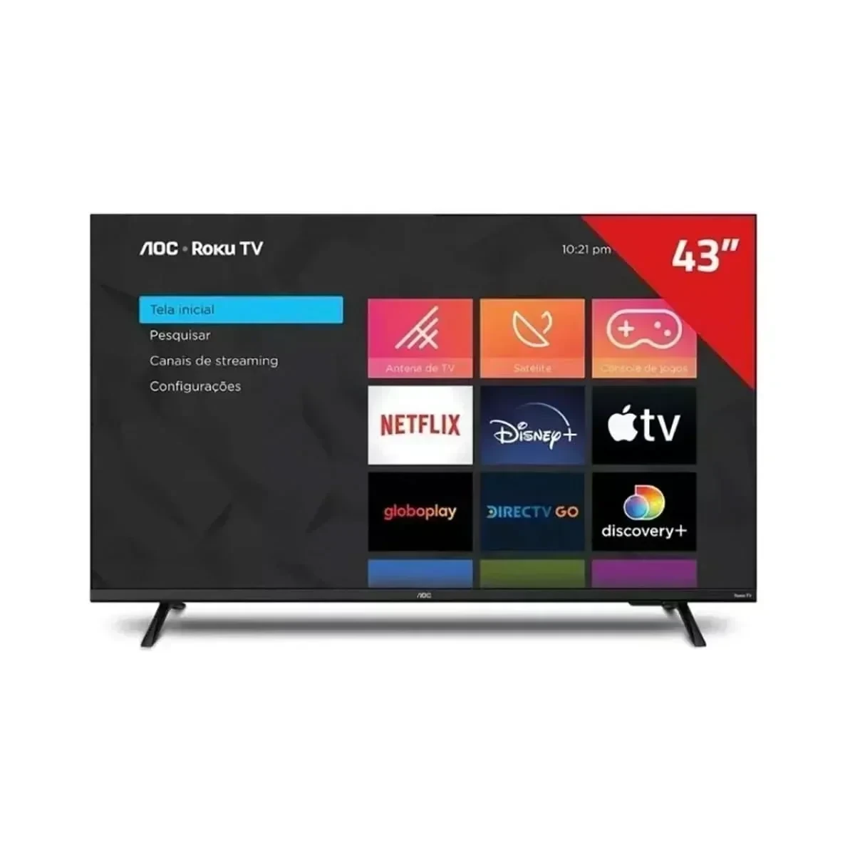 Smart Tv AOC 43" C/Roku