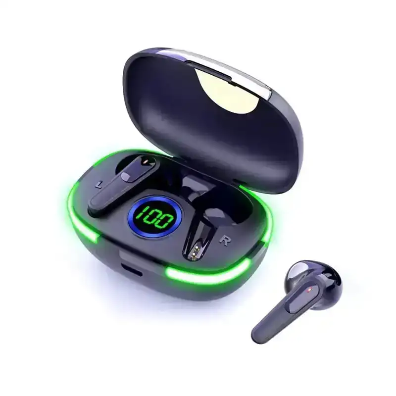 Audífonos gamer negros